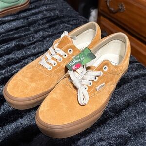 Vans Men's Brown Suede Sneakers Brand New